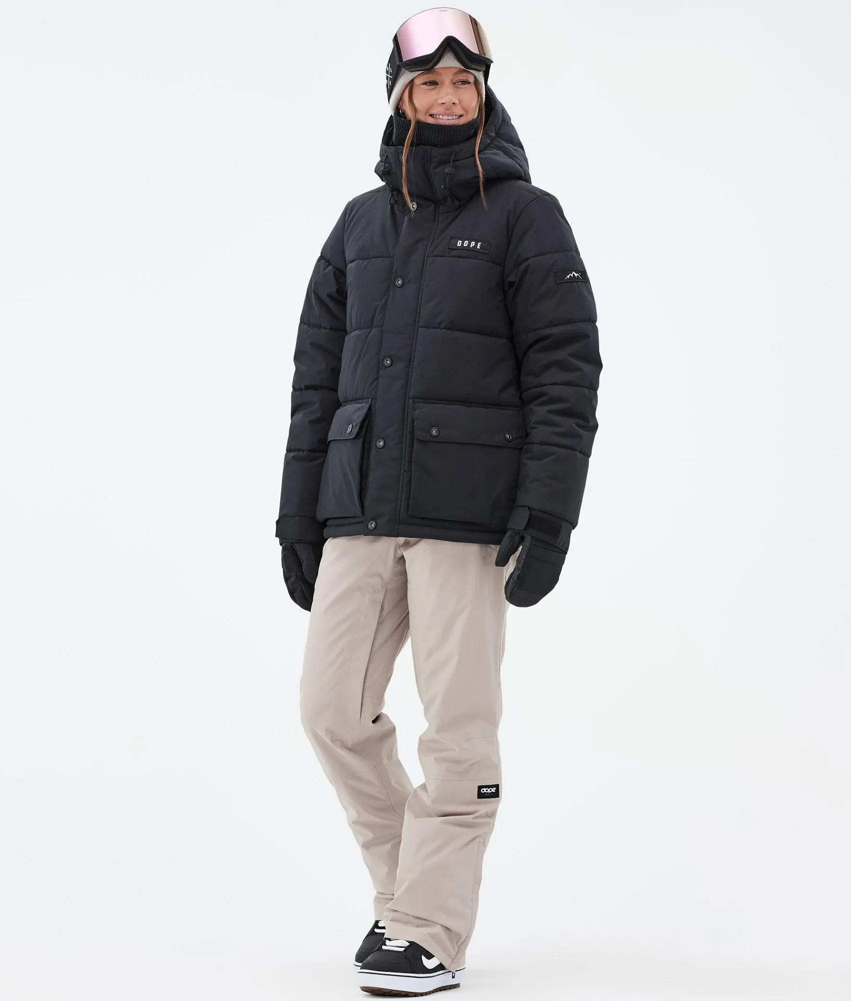 Hot Puffer W Full Zip 24 Women Snowboard Jackets|Snowboard Clothing
